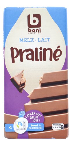 BONI chocolat au lait praliné FT