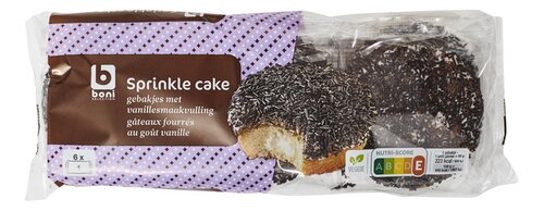 BONI sprinkle cakes