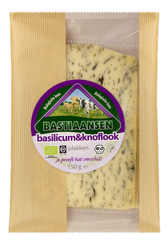 BASTIAANSEN fromage basilic-ail Bio