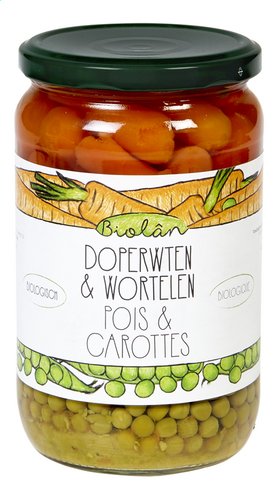 BIOLAN bio petits-pois-carottes