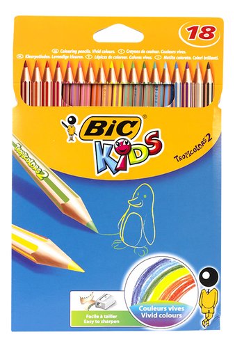 BIC crayons couleurs tropicolors 2