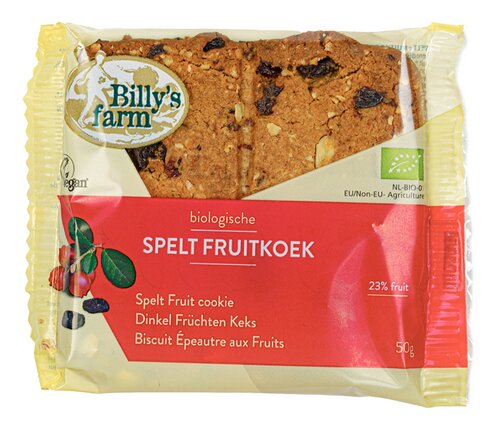 BILLY'S FARM bisc.fruit épeautre bio