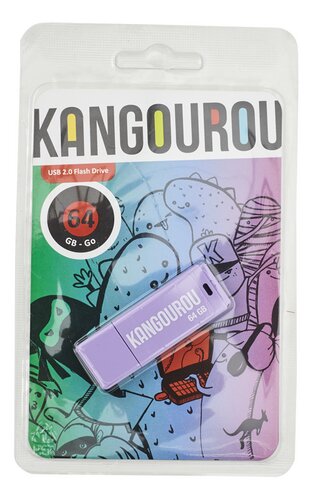 KANGOUROU USB 2.0 64GB lavande