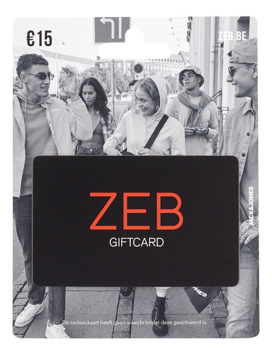 ZEB Zeb carte cadeau 15 euro