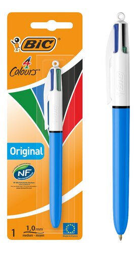 BIC stylo à bille 4 couleurs