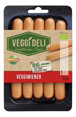FIT FOOD VeggiDeli Veggiwiener Bio