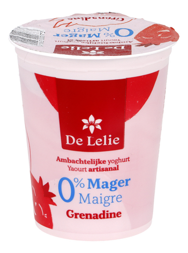 DE LELIE yaourt maigre grenadine