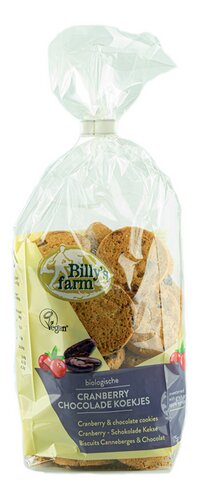 BILLY'S FARM cookies cranb-choc.bio