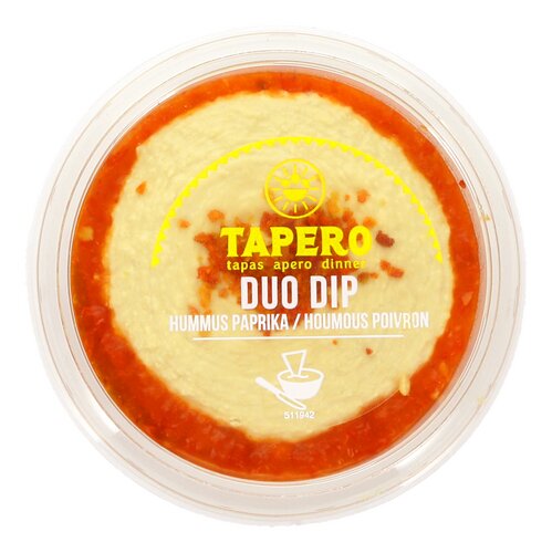 TAPERO Houmous Duodip | Paprika