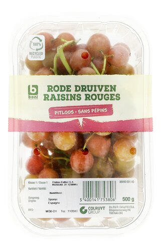 BONI rode druiven pitloos