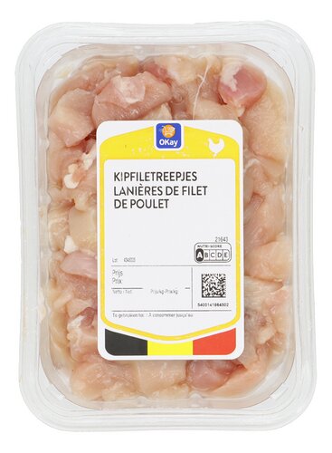 OKAY eminces de poulet