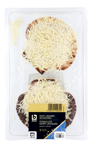 BONI gevulde Sint Jacobsschelpen
