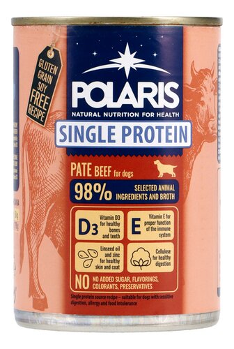 POLARIS paté au boeuf chien