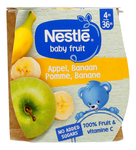 NESTLÉ BABY appel-banaan 4m
