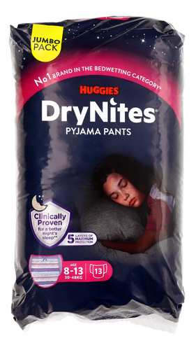 DRYNITES Pyjama Pants Girl 8-13ans