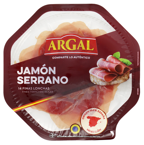 ARGAL jambon serrano fines tranches