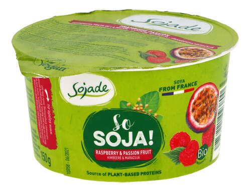 SOJADE framboise-fruit passion Bio