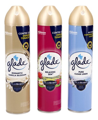 GLADE désodorisant spray assorti