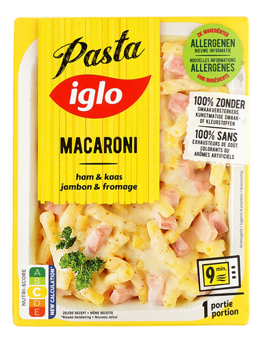 IGLO macaroni jambon-fromage