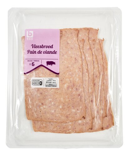 BONI vleesbrood sneetjes