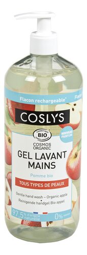COSLYS gel lavante mains pommebio