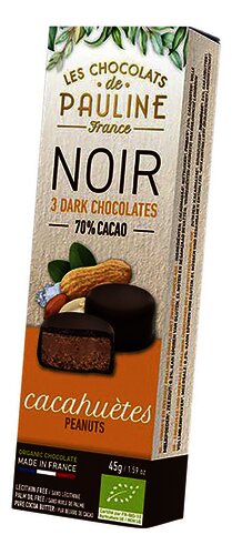 CH. DE PAULINE cacahue.choc.noir bio