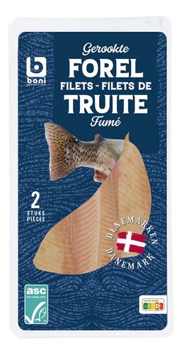 BONI filet de truite fumé