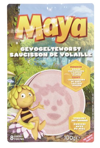 MAYA saucisson de volaille tranches