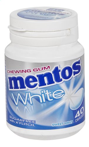 MENTOS gum white sweetmint