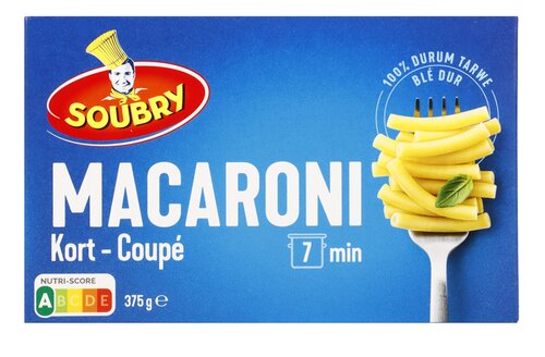 SOUBRY al dente macaroni kort