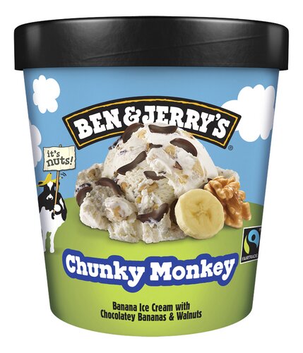 Ben & Jerry's Chunky Monkey 465ml