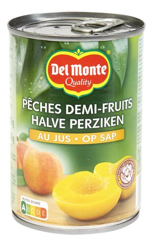 DEL MONTE demi-pêche jus cons