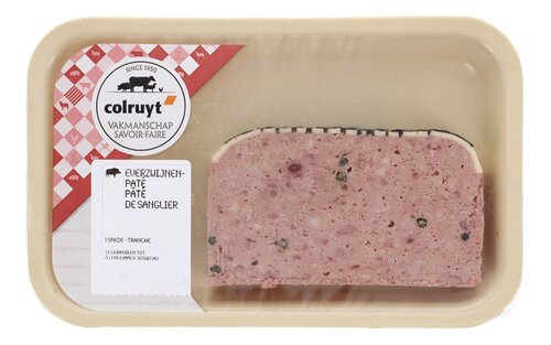 COLRUYT everzwijnpâté