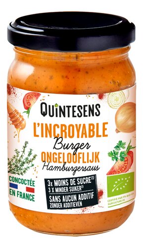 QUINTESENS L'incroyable Burger Bio