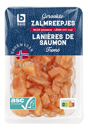BONI lanières saumon fumé Norvège