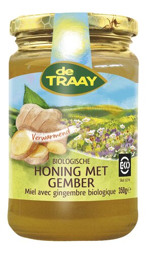 DE TRAAY Miel avec gingembre bio