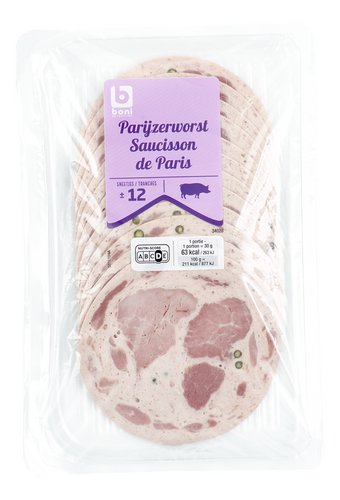 BONI Parijse worst sneetjes