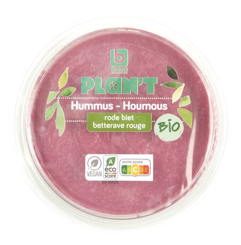 BONI PLAN'T Houmous Bett.Rouge Bio