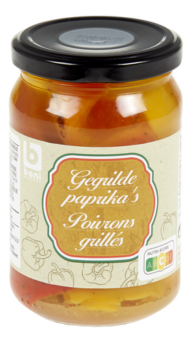 BONI gegrilde paprika's z.rood