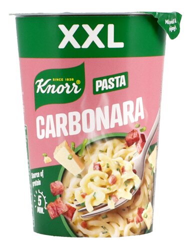 KNORR pastasnack carbonara XXL