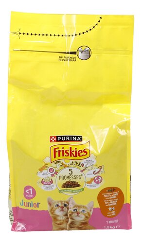 FRISKIES chat junior poulet & lait