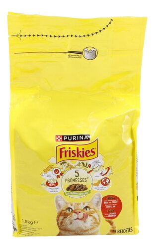 FRISKIES kat sterilised met vlees