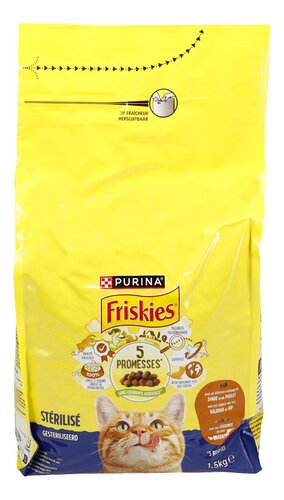 FRISKIES chat stérilisé poulet