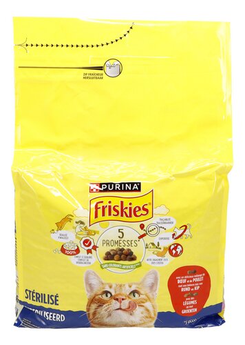 FRISKIES kattenvoer kip & groenten