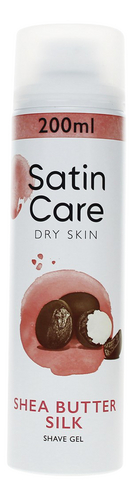 SATIN CARE gel raser Dry skin Shea