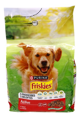 FRISKIES Chien adulte Active Boeuf