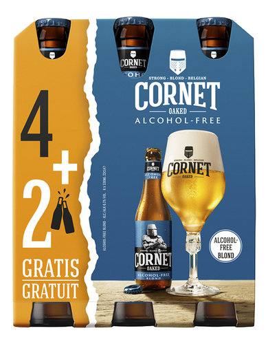 CORNET Oaked Alc-Free 0,3% 4+2gr