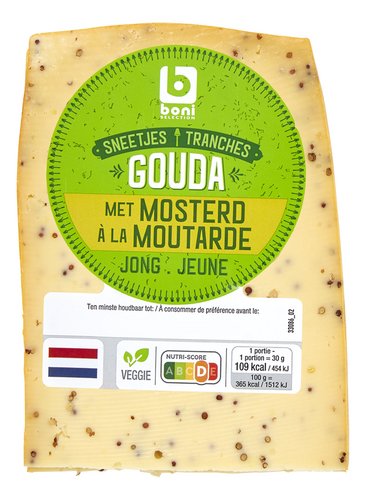 BONI gouda moutarde tranches