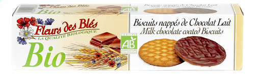 FLEURS DES BLÉS bisc. choc.lait bio