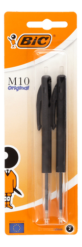 BIC stylo bille M10 original M noir